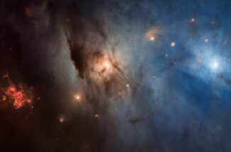 Hubble-Aufnahme der Sternentstehungsregion NGC 1333. (Credit: NASA, ESA, and STScI; Image Processing: Varun Bajaj (STScI), Joseph DePasquale (STScI), Jennifer Mack (STScI))