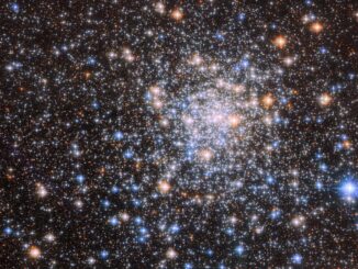 Der Kugelsternhaufen NGC 6544, basierend auf Hubble-Daten. (Credits: ESA / Hubble & NASA, W. Lewin, F. R. Ferraro)