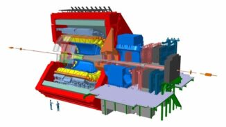 3D-Ansicht des ALICE-Detektors. (Credits: CERN)