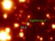 Die Zentralregion der Milchstraßen-Galaxie, aufgenommen vom Subaru Telescope. Das Bild zeigt viele Sterne in einem Blickfeld von 0,4 Lichtjahren Kantenlänge. Der Stern S0-6 ist blau markiert, das Schwarze Loch Sagittarius A* grün. (Credit: Miyagi University of Education/NAOJ)