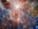 Webb-Aufnahme der Sternentstehungsregion N79 in der Großen Magellanschen Wolke. (Credits: ESA / Webb, NASA & CSA, O. Nayak, M. Meixner)