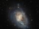 Hubble-Aufnahme der Zwerggalaxie IC 3476. (Credits: ESA / Hubble & NASA, M. Sun)