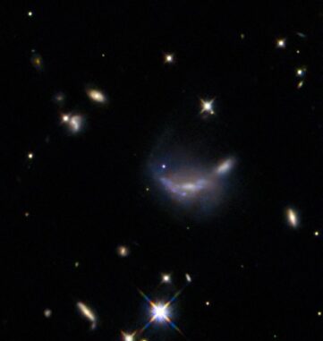 Hubble-Aufnahme der Supernova SN 2022aahn in ihrer Heimatgalaxie. (Credits: ESA / Hubble & NASA, R. J. Foley (UC Santa Cruz)) Hubble-Aufnahme der Supernova SN 2022aahn in ihrer Heimatgalaxie. (Credits: ESA / Hubble & NASA, R. J. Foley (UC Santa Cruz))